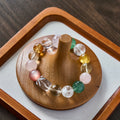 Genesis Bloom – Citrine, Rose Quartz & Peach Moonstone Bracelet | Abundance · Joy · Heart Renewal