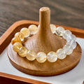 Golden Dawn – Citrine & Clear Quartz Bracelet | Abundance · Joy · Clarity