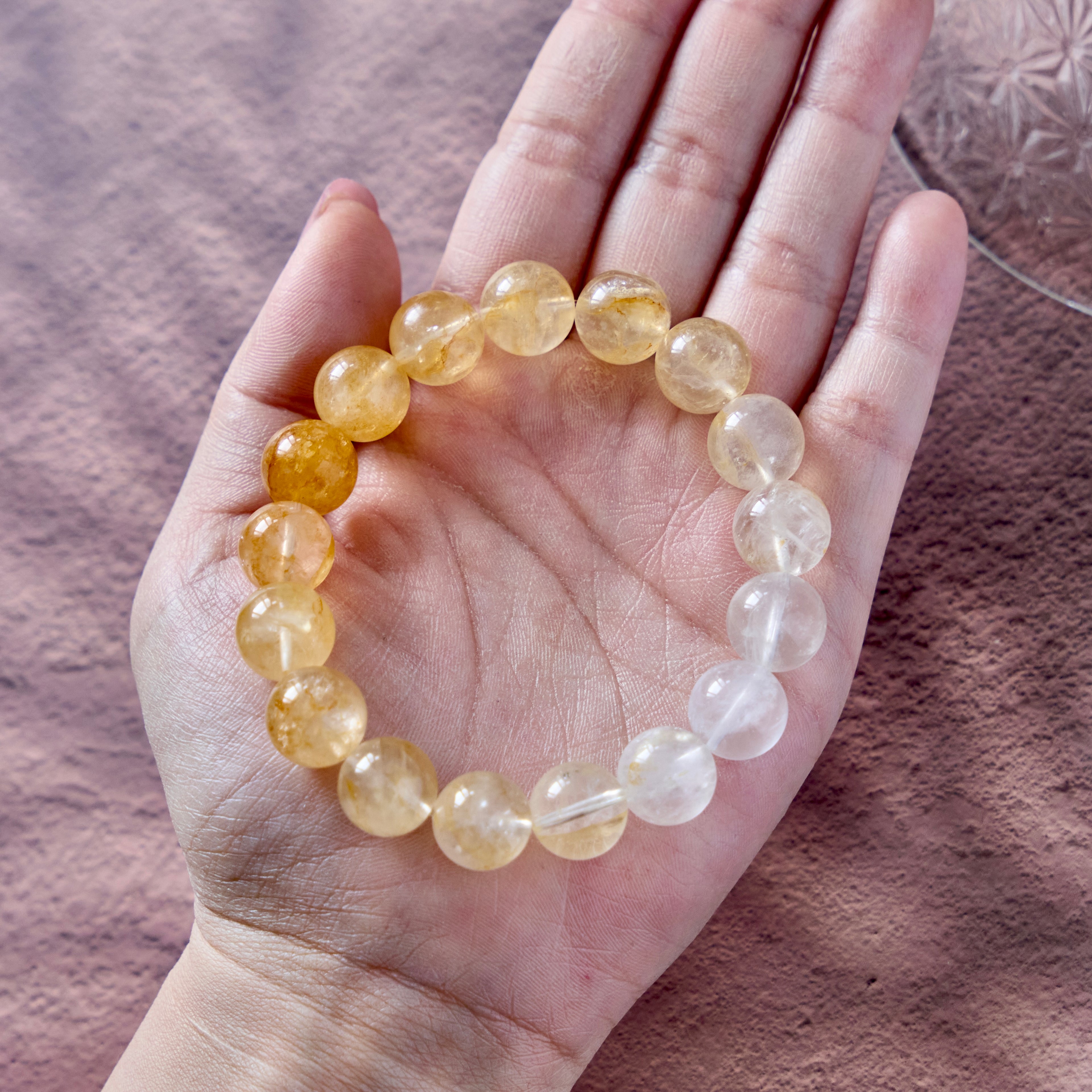 Golden Dawn – Citrine & Clear Quartz Bracelet | Abundance · Joy · Clarity